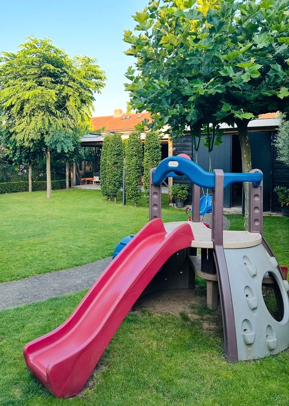 Little Tikes Super Evergreen Dubbeldekker Glijbaan, Ophalen, Gebruikt, Glijbaan