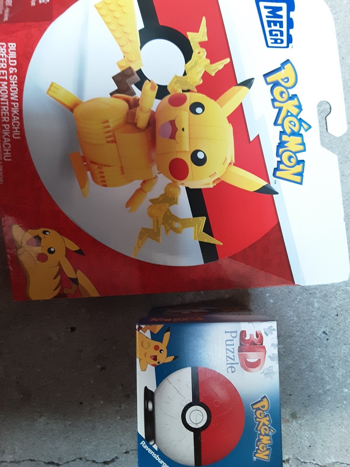 Nieuwe Pokémon Mega Construx Pikachu & 3D Puzzle, Verzenden, Nieuw, Overige merken