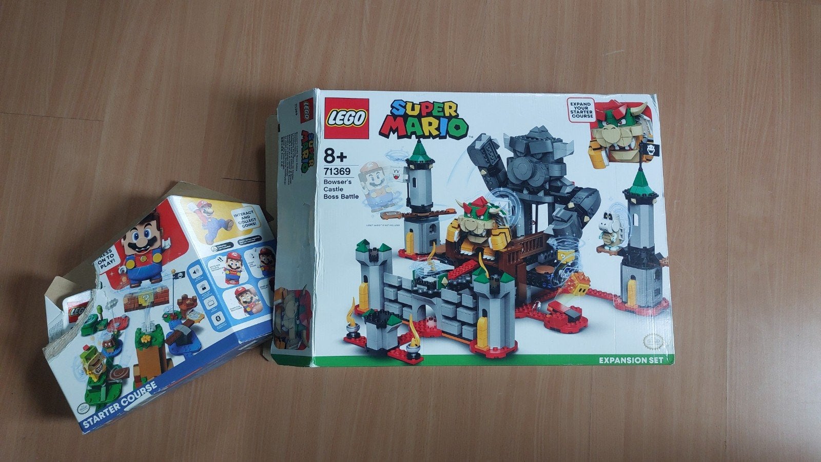 LEGO Super Mario 71369 Bowser's Kasteel en startersset, Ophalen of Verzenden, Zo goed als nieuw, Overige merken