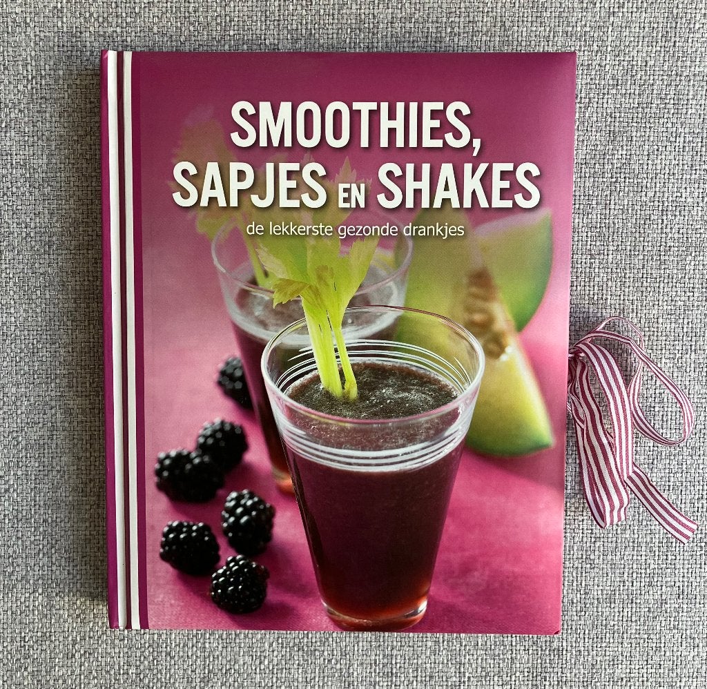 Smoothies, sapjes en shakes boek, Ophalen of Verzenden, Nieuw