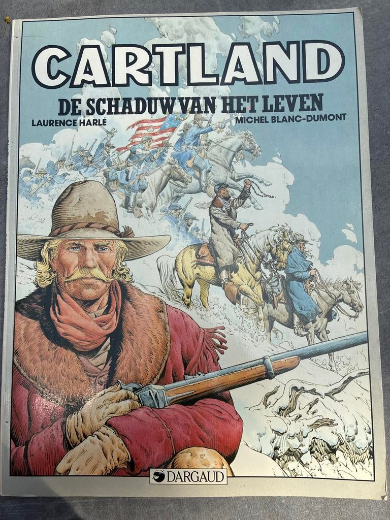 Cartland - De Schaduw van het Leven (Dargaud), Boeken, Stripboeken, Eén stripboek, Ophalen of Verzenden, Zo goed als nieuw