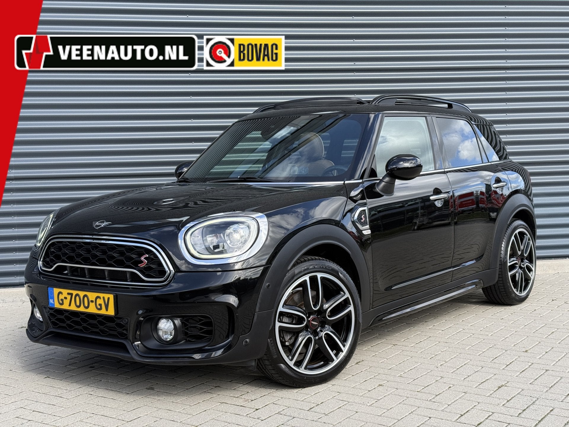 MINI Countryman 2.0 Cooper S John Cooper Works (bj 2019), Auto's, Euro 6, Zwart, SUV of Terreinwagen, Onderhoudsboekje