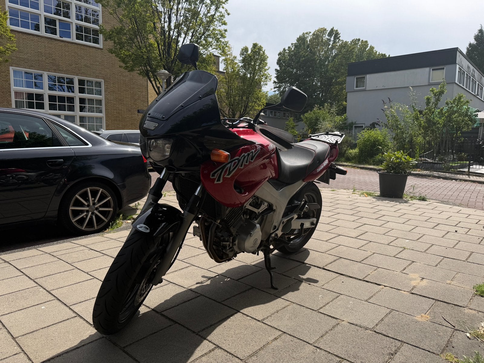 Yamaha TDM 850 (rijdbare schade), Ophalen