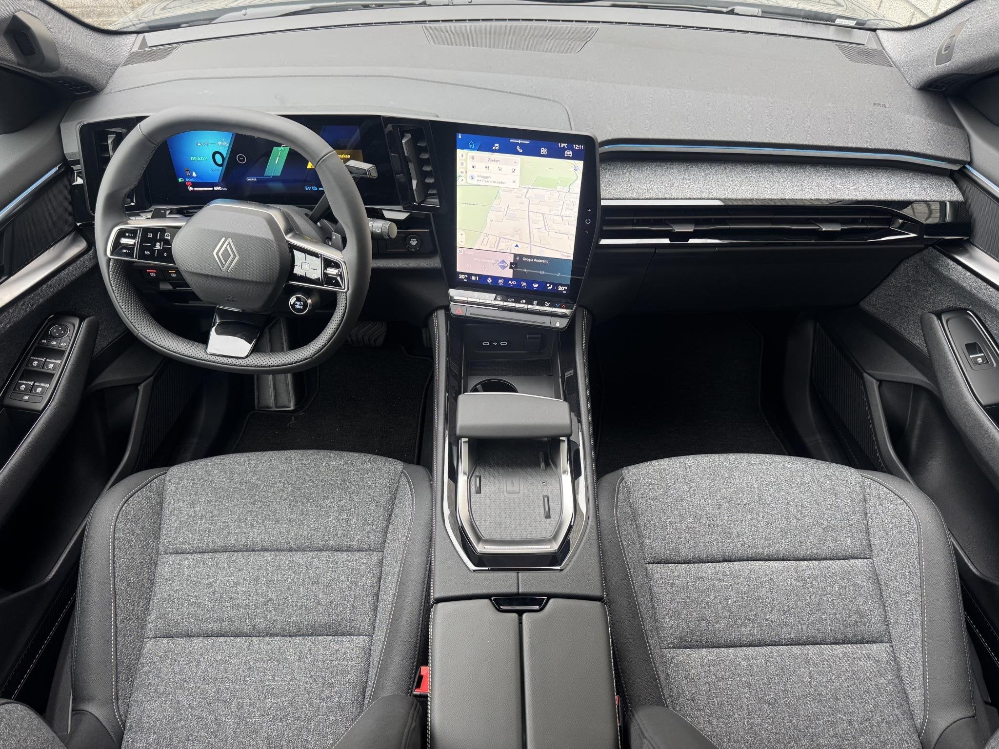Renault Espace E-Tech Full Hybrid 200 Techno 7p. | Demo | St, Stof, 1199 cc, 7 stoelen, Zwart