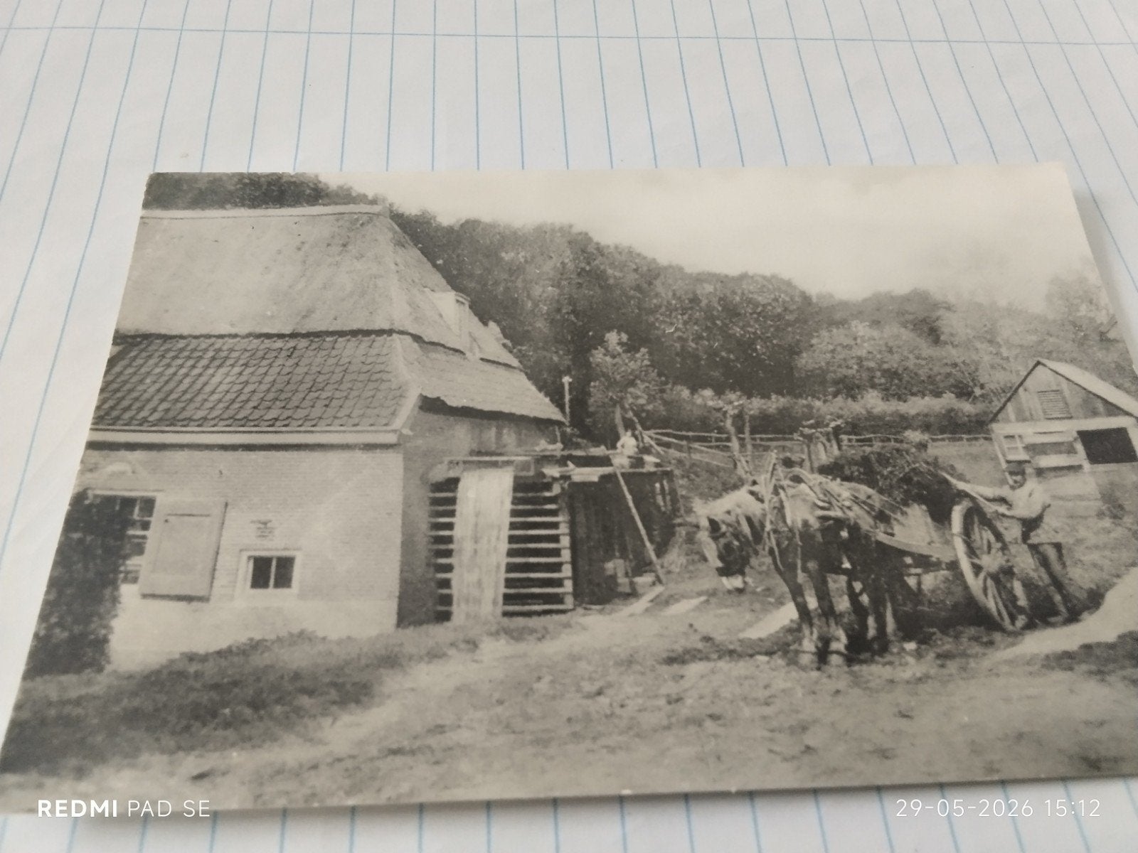 Korenmolen ROOZENDAAL - Veluwse Waterradmolen (ca. 1905), Ophalen of Verzenden