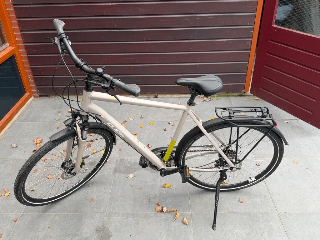 Cube Touring Pro 2021 - Beige Mat - 58", Gebruikt, Versnellingen, 57 tot 61 cm, Ophalen