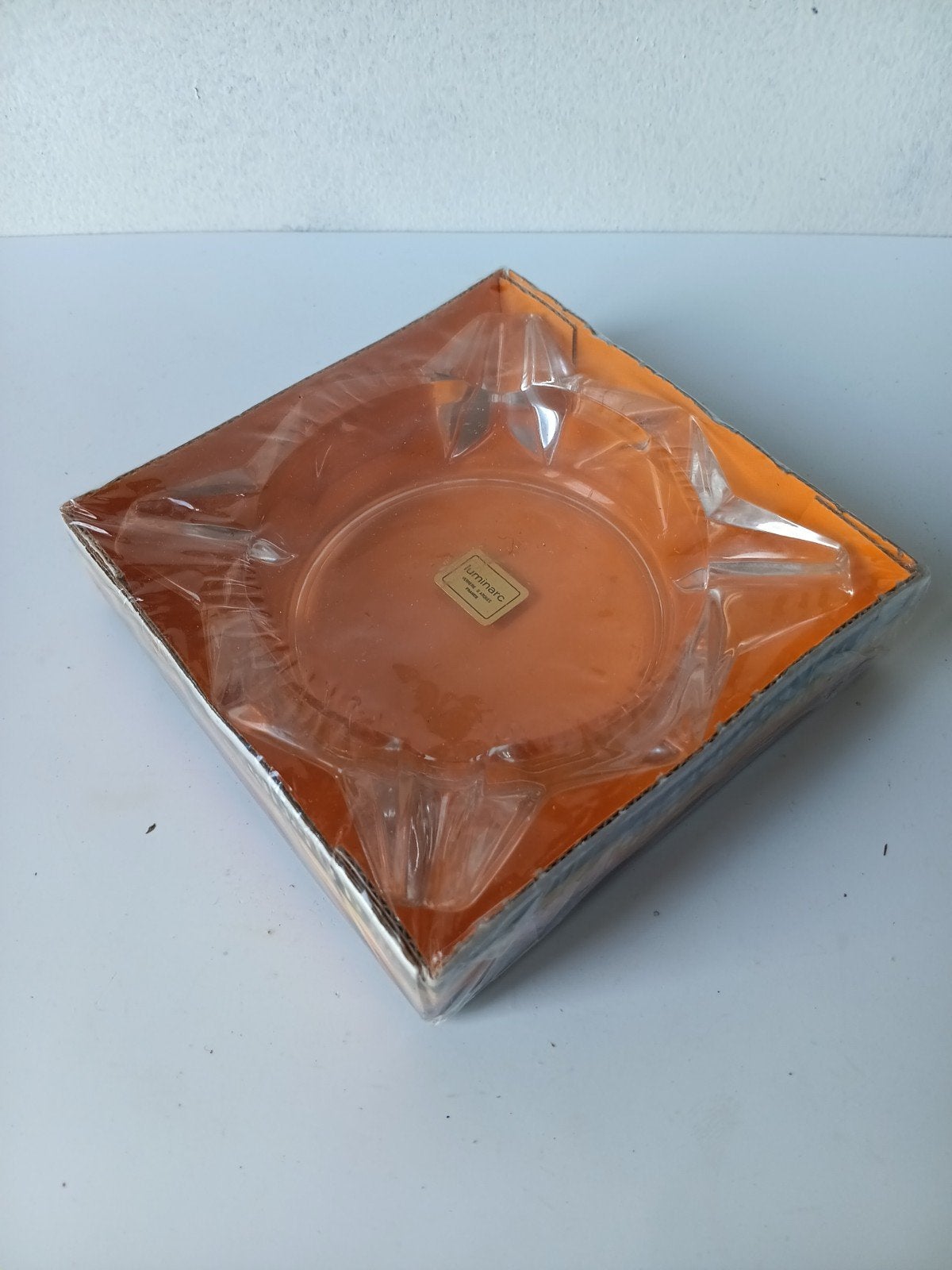 Gesealde Luminarc Asbak - Retro Vintage Collectorsitem, Ophalen of Verzenden