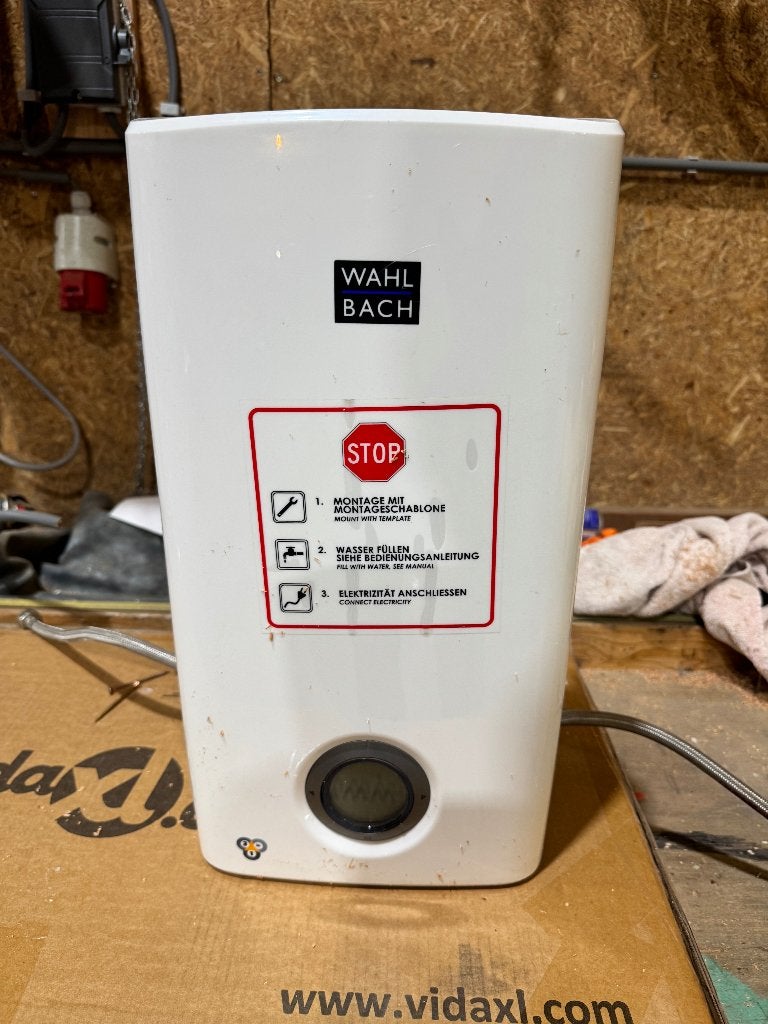 electrische doorstroom boiler, Doe-het-zelf en Verbouw, Ophalen, Nieuw, Boiler, Minder dan 3 jaar oud