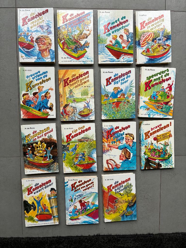kinderboeken De Kameleon, Fictie algemeen, H. de Roos, Ophalen, Gelezen