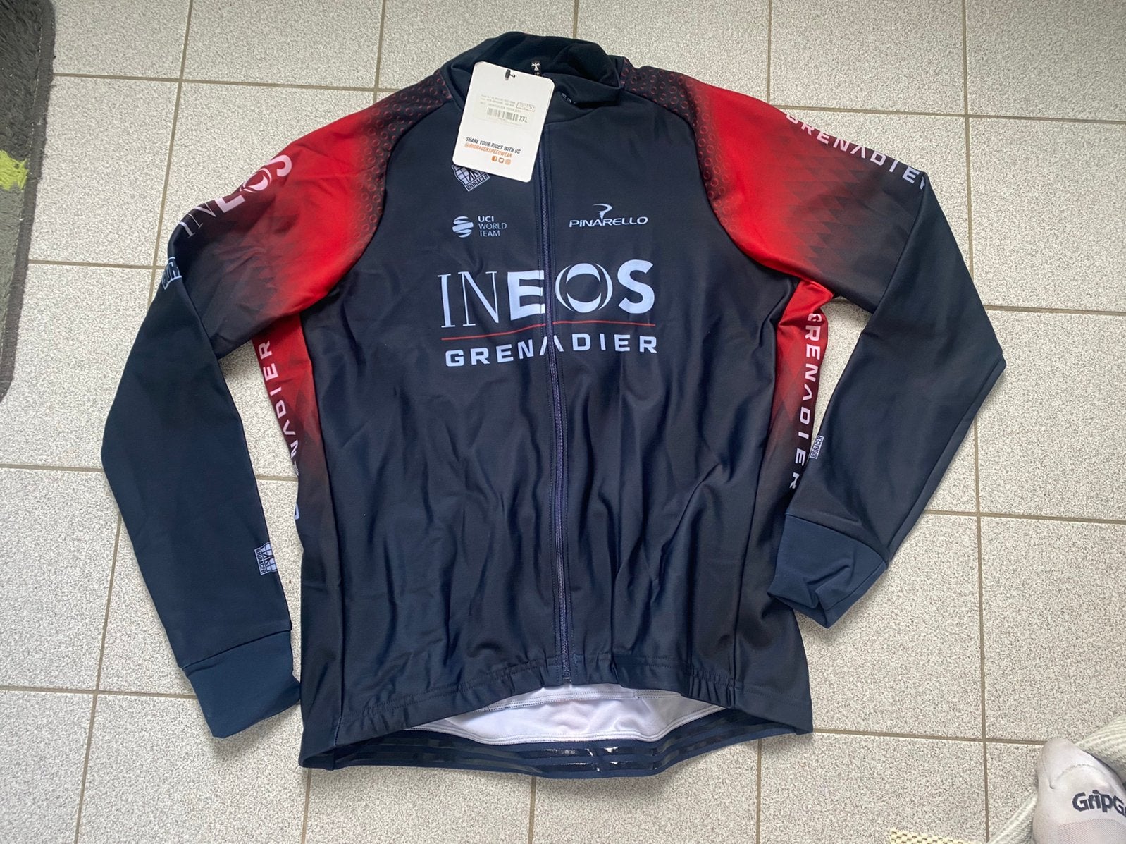 Heren fietsjack team ineos grenadiers nieuw! XXL, ., Nieuw, Ophalen of Verzenden, .
