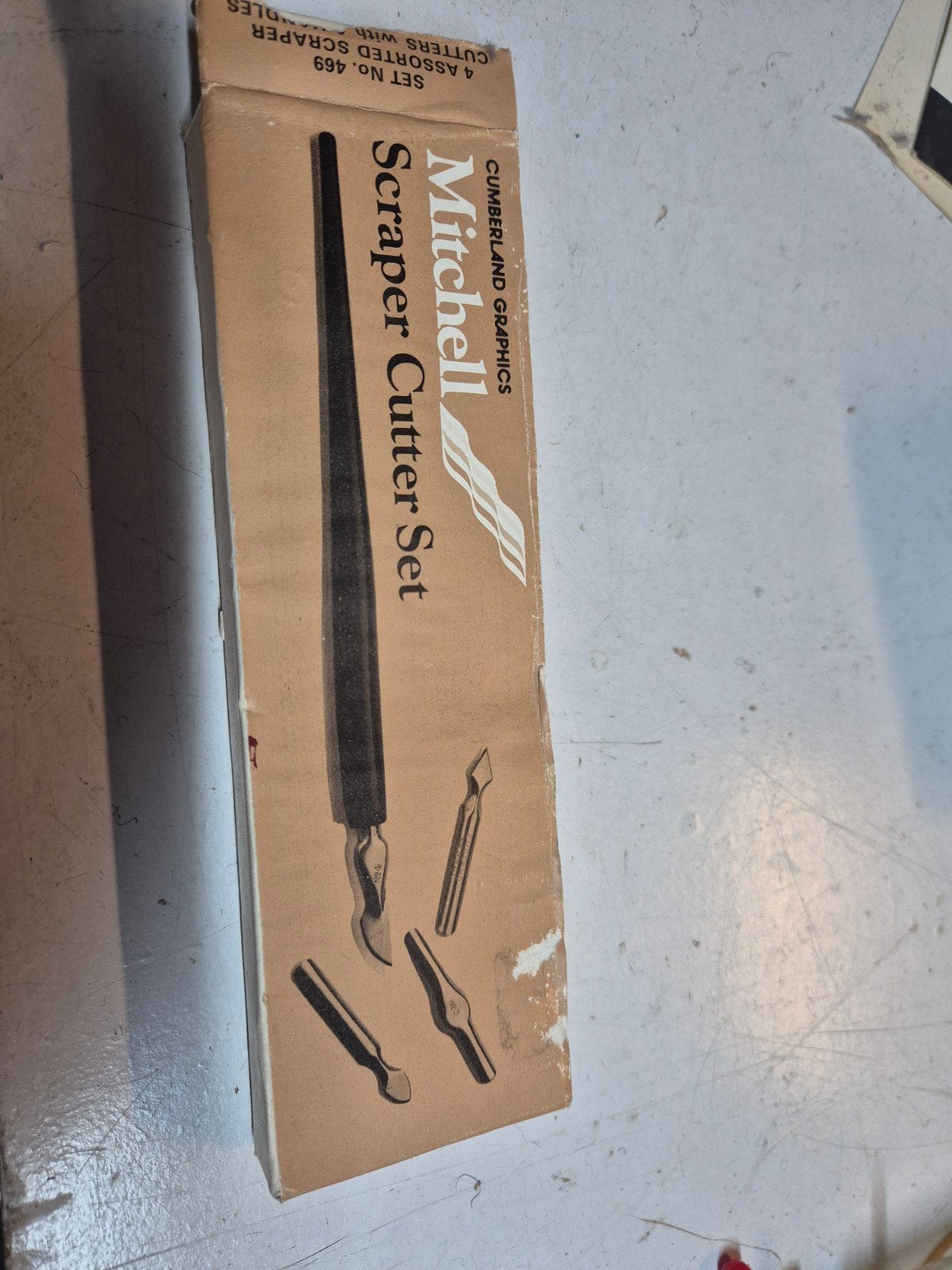 Vintage Mitchell Scraper Cutter Set, Overige thema's, Gereedschap of Toebehoren, Nieuw, Ophalen of Verzenden
