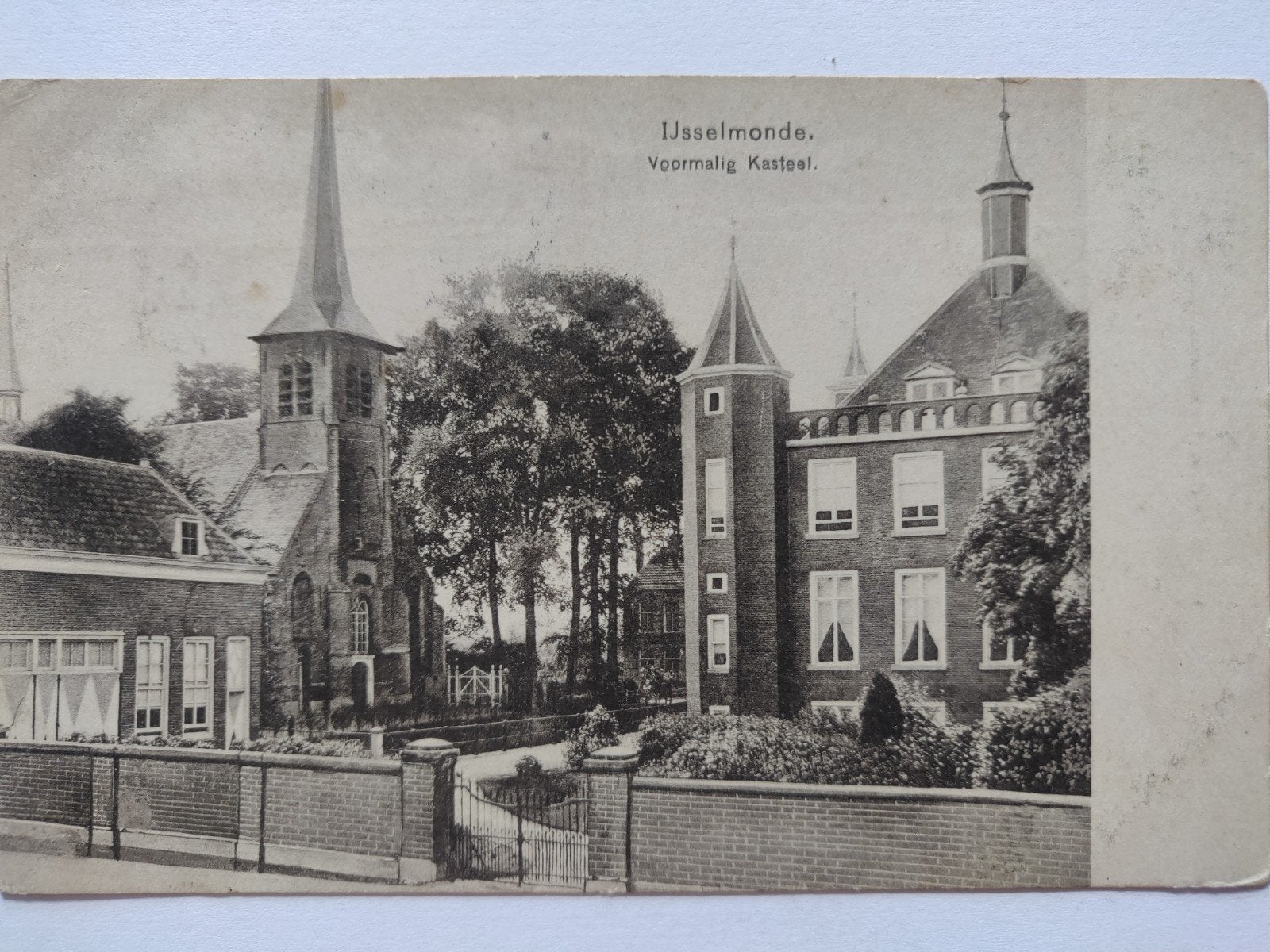 X3182 IJsselmonde Rotterdam 1918, Ophalen of Verzenden, Voor 1920, Zuid-Holland