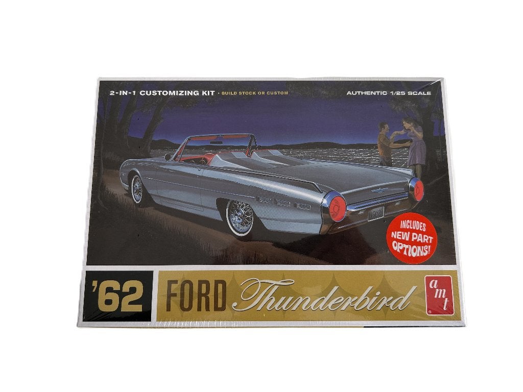 AMT 1962 FORD THUNDERBIRD1:25 AMT-0682, Overige merken, Auto, Groter dan 1:32, Nieuw