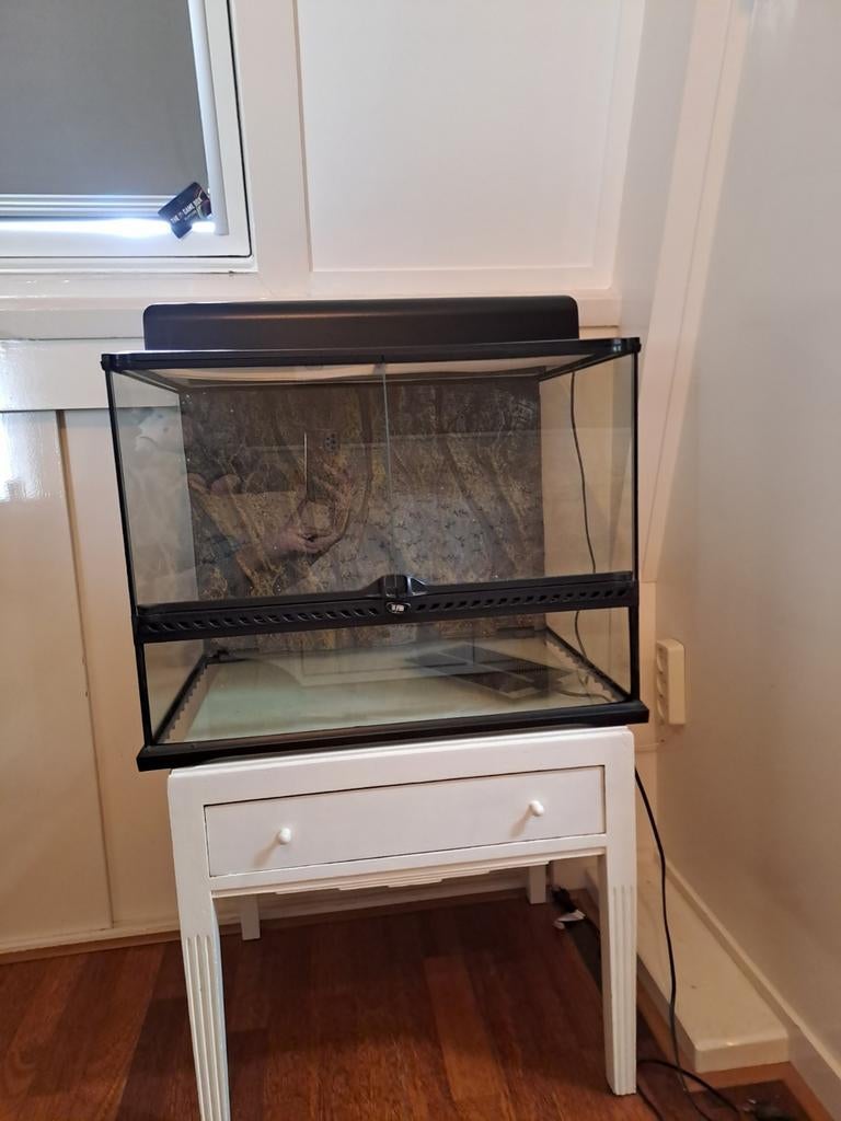 Exo terra terrarium 604545 incl. toebehoren, Dieren en Toebehoren, Reptielen en Amfibieën | Toebehoren, Ophalen, Terrarium of Paludarium