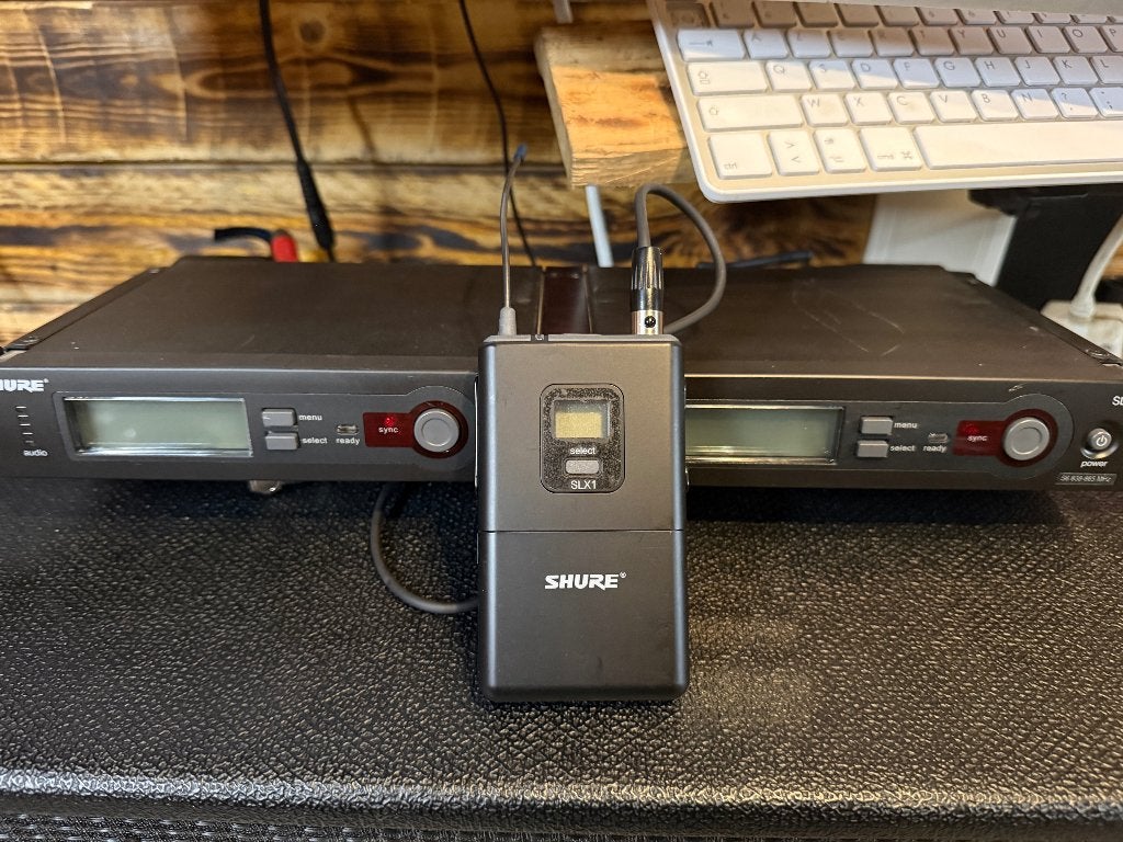 Shure slx4 met body pack, Ophalen of Verzenden, Zo goed als nieuw, Overige typen, Draadloos