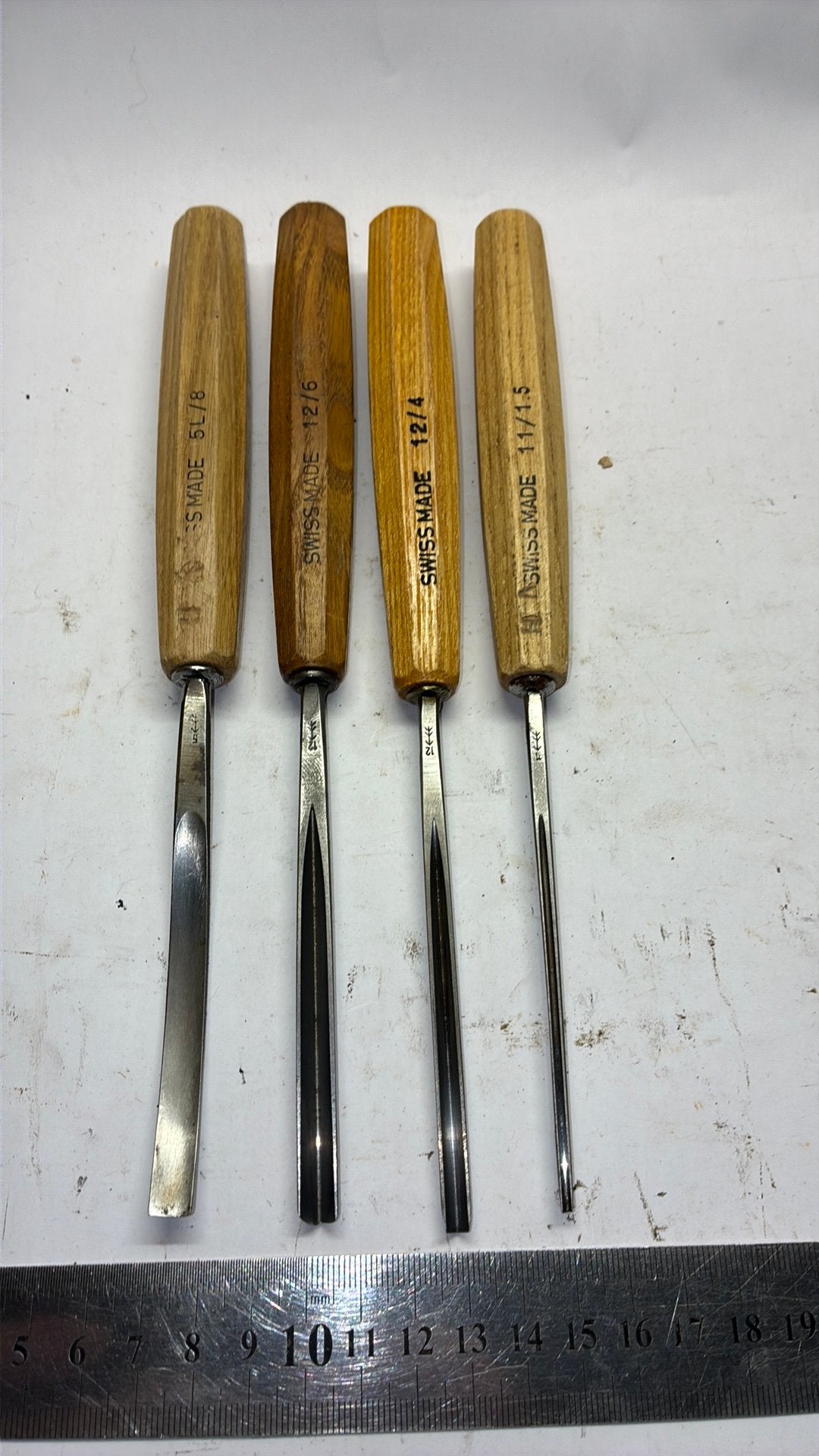 PFEIL gutsen ( swiss made guts beitels ), Ophalen of Verzenden, Zo goed als nieuw, Meerdere media