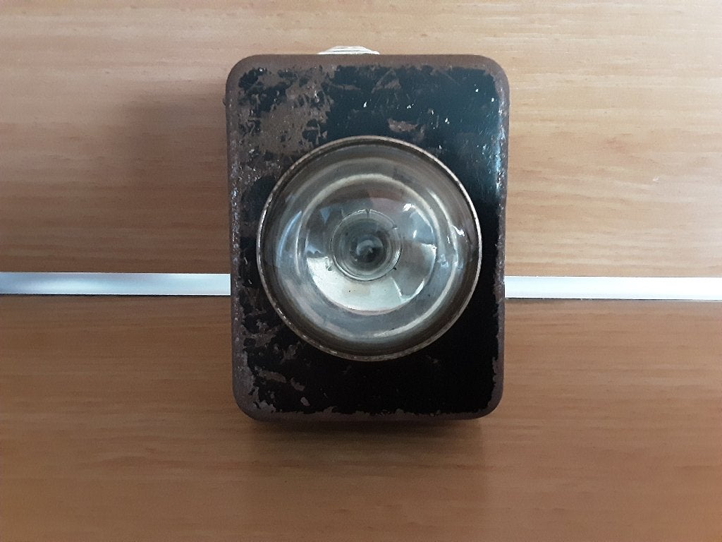 Antiek / Vintage zaklamp Trehawk jaren '40 uitstekende staat, Antiek en Kunst, Ophalen of Verzenden