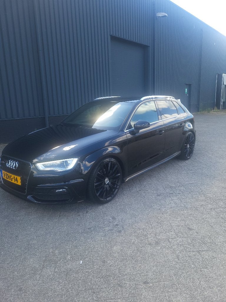 Audi A3 1.4TFSI G-tron 81KW SB S-tro 2014 Zwart, Auto's, Automaat, Achterwielaandrijving, 4 cilinders, CNG (Aardgas)