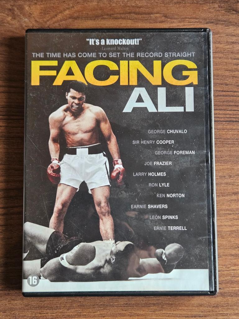 DVD Facing Ali boksen Muhammad Ali, Ophalen of Verzenden, Gebruikt