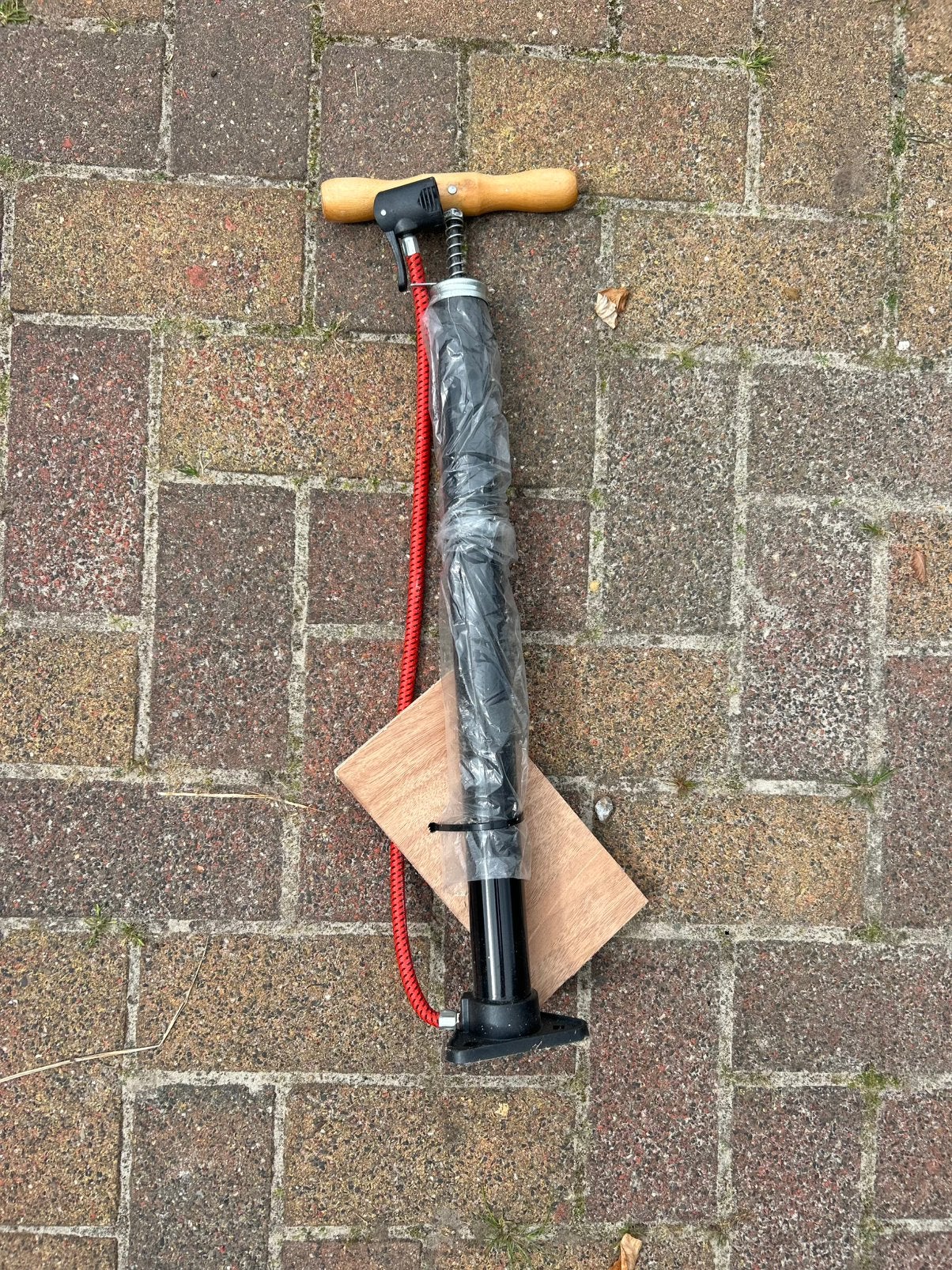 Fietsenpomp, Ophalen, Zo goed als nieuw