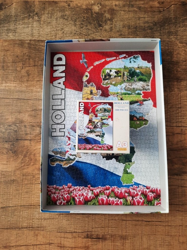 kleinste legpuzzel ter wereld, Ophalen of Verzenden, 500 t/m 1500 stukjes, Zo goed als nieuw, Legpuzzel