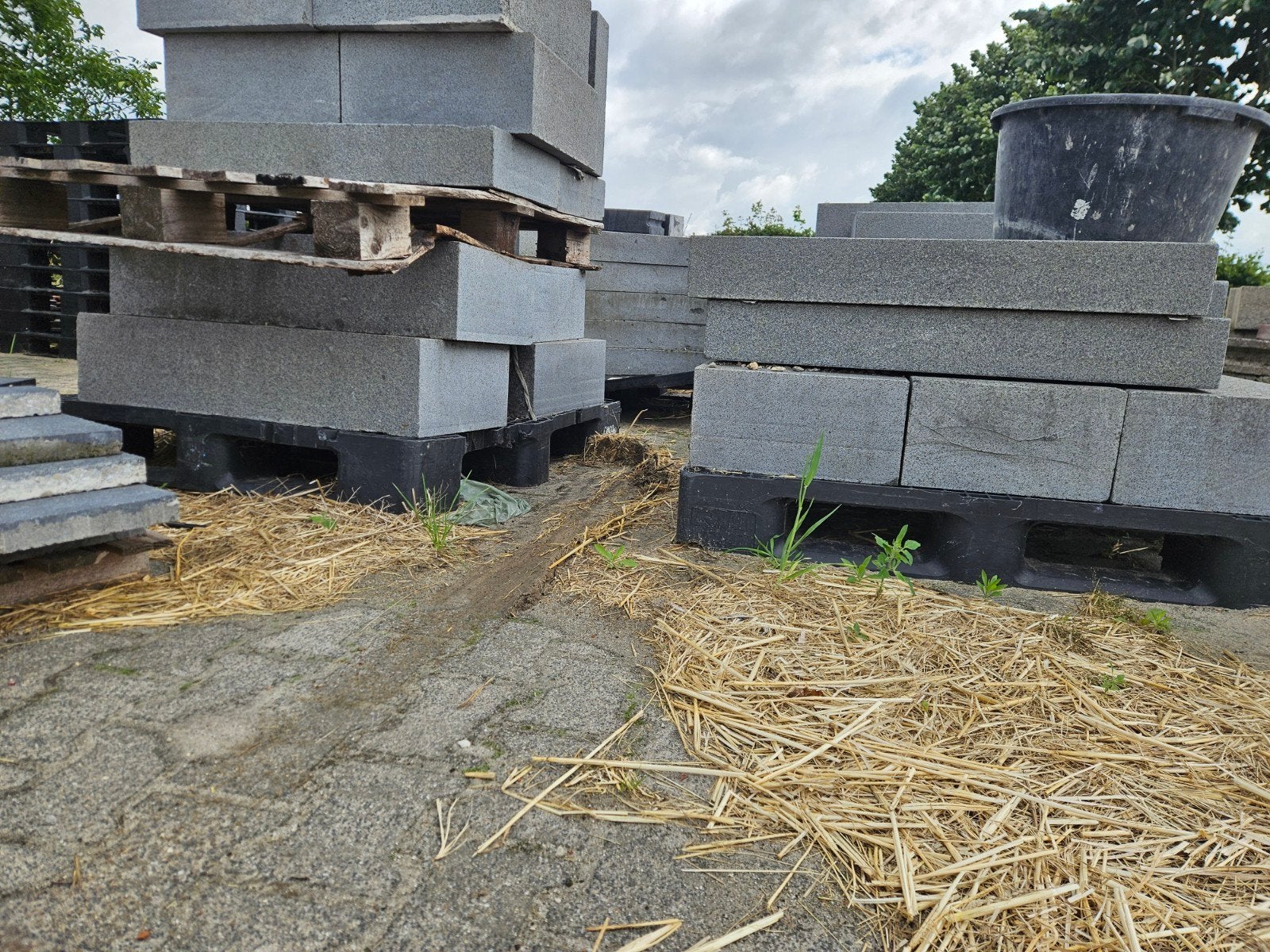 Natuurstenen traptreden– direct laden ( verkoop ook los ), Gebruikt, Graniet, Ophalen of Verzenden, Kei