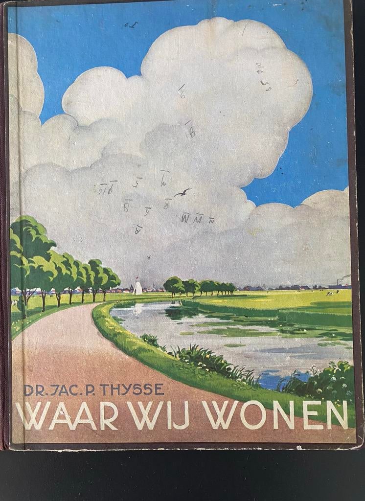 Waar wij wonen 1937, Thijsse, Boeken, Prentenboeken en Plaatjesalbums, Ophalen, Gelezen, THIJSSE, Prentenboek