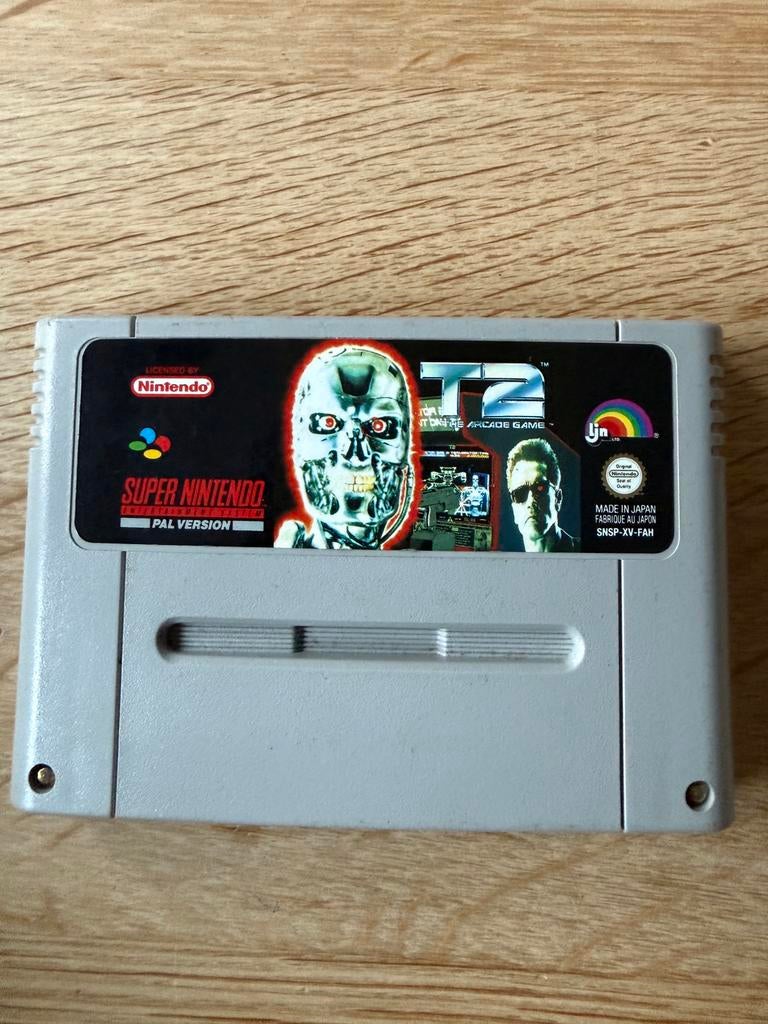 T2 The Arcade Game (Terminator 2) SNES Super Nintendo., Ophalen of Verzenden