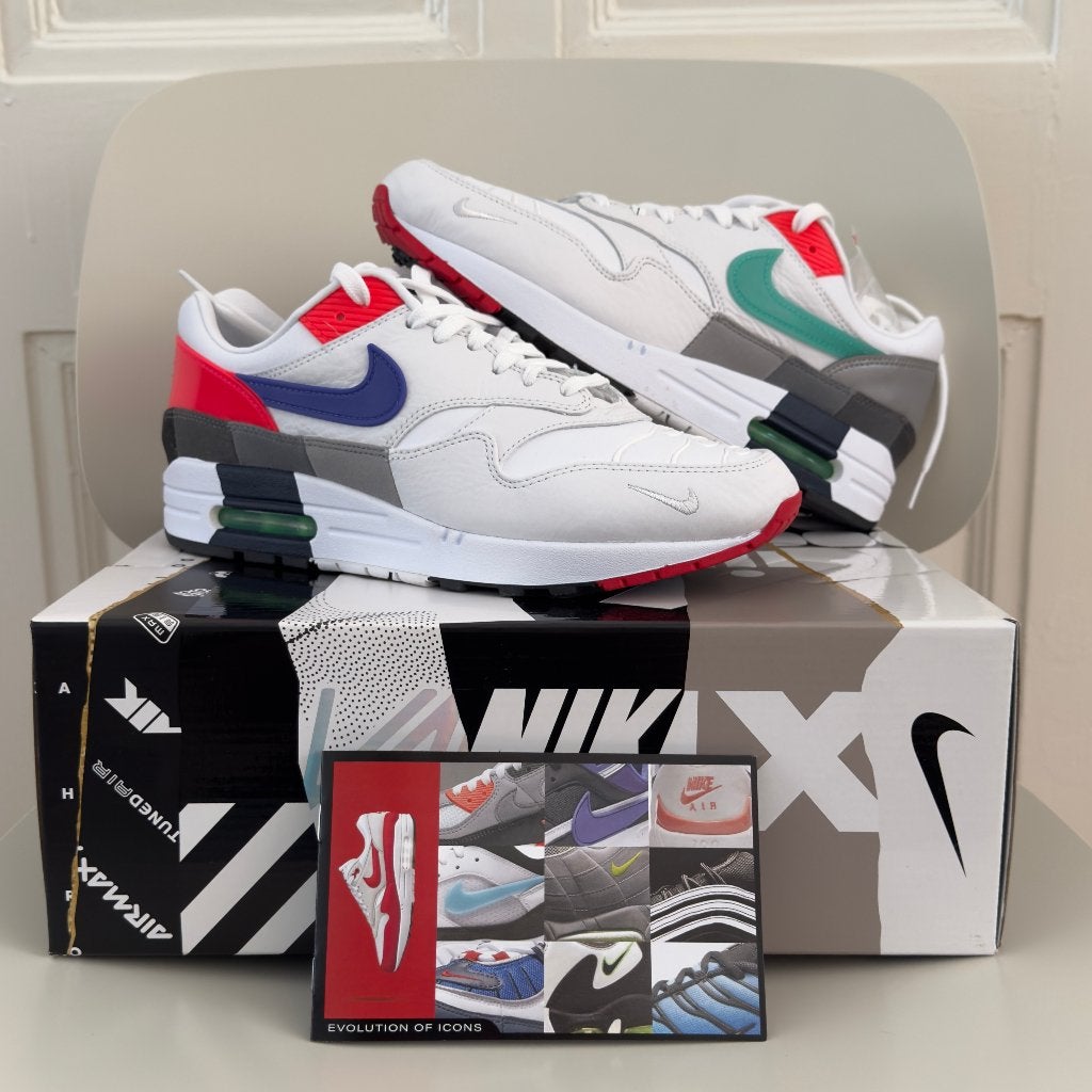 Nike Air Max 1 Evolution of Icons | EU 42, Kleding | Heren, Wit, Nike, Ophalen of Verzenden, Sneakers of Gympen