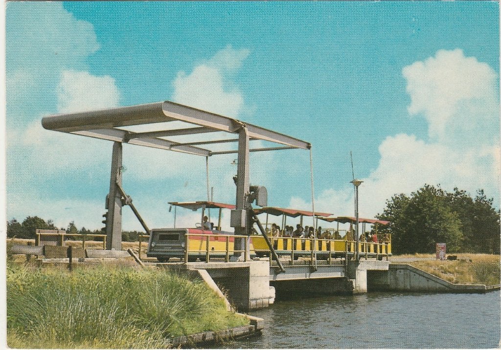 HILVARENBEEK Beekse Bergen Boulevard Trein, Verzenden, 1960 tot 1980, Gelopen, Noord-Brabant