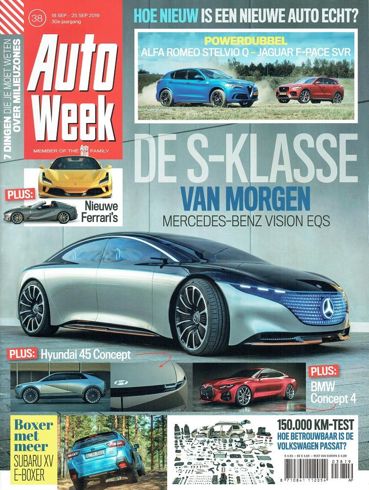 Autoweek 2019 nr. 38 (o.a. Mini Cabrio John Cooper Works), Verzenden, Gelezen, Algemeen