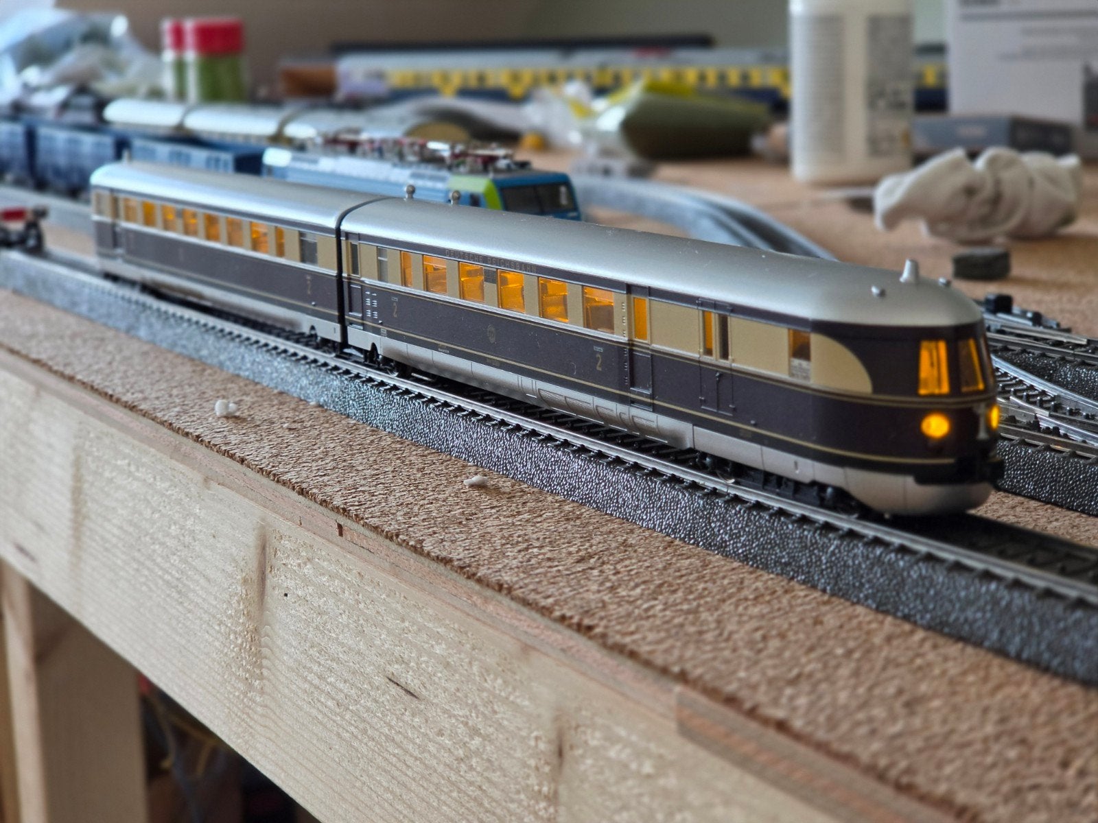 Märklin 37770 SVT 137.1 Digitaal in zeer goede staat met OVP, Hobby en Vrije tijd, Wisselstroom, Treinset, Ophalen of Verzenden