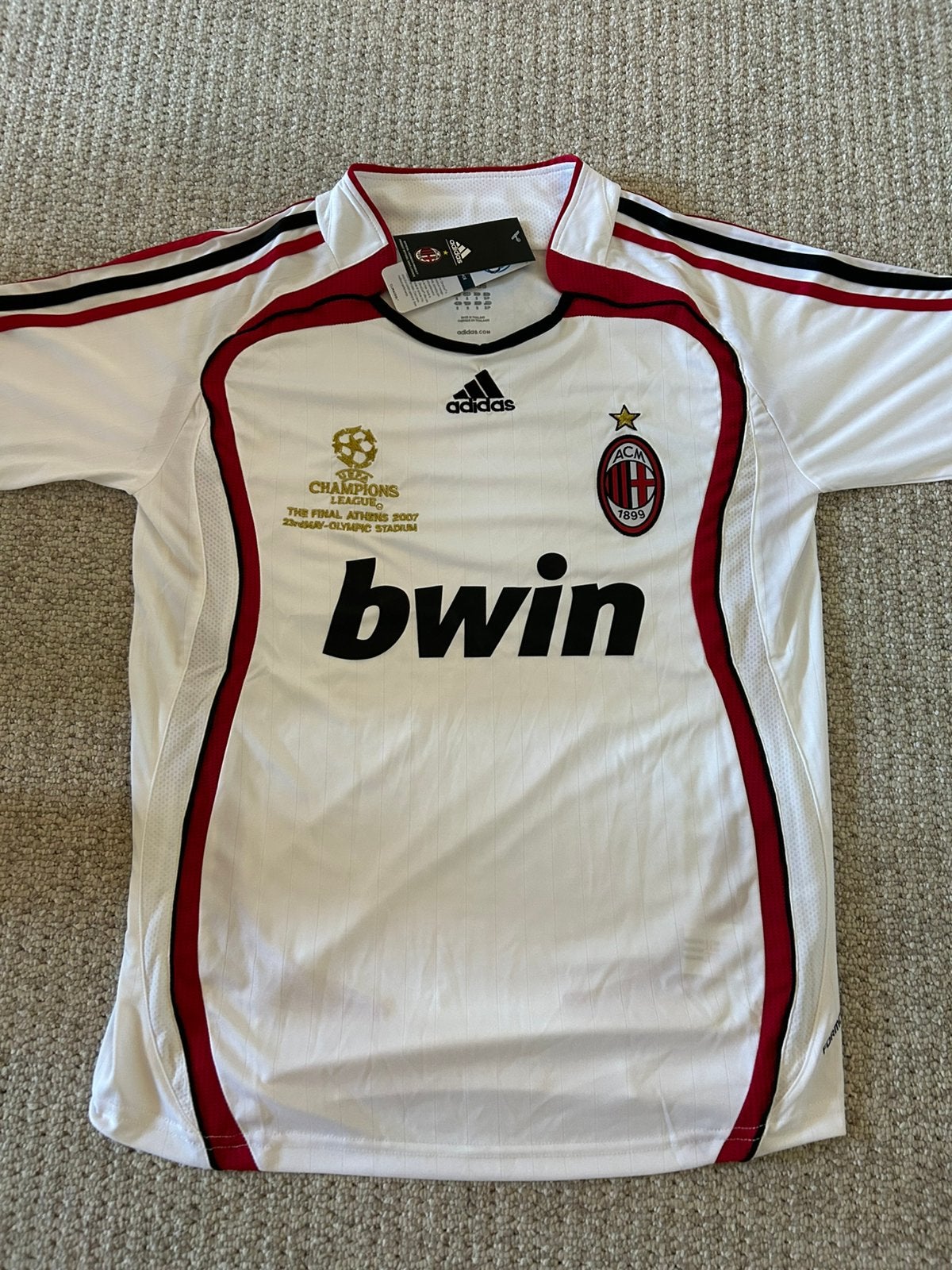 AC Milan Champions League Finale 2007 Shirt, Maat S, Ophalen of Verzenden, Nieuw, Shirt
