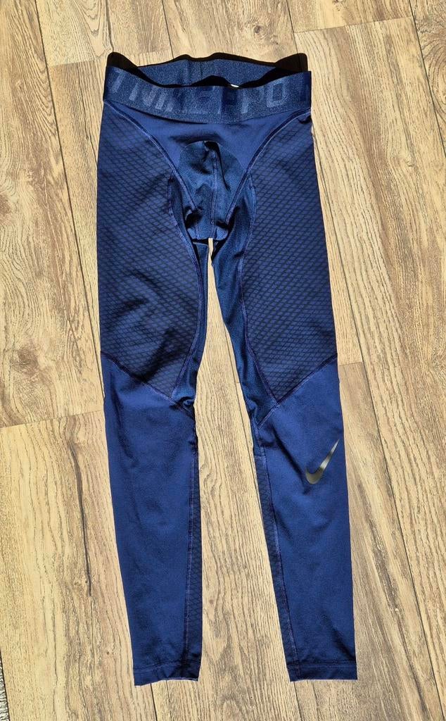 Nike pro zonal strength tight legging, Blauw, Nike, Ophalen of Verzenden, Zo goed als nieuw