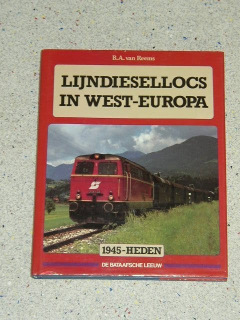 Lijndiesellocs in West-Europa, 1945 - heden, Verzamelen, Verzenden, Zo goed als nieuw, Trein, Boek of Tijdschrift