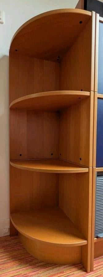 Ikea Effektiv kwartronde boekenkast, Ophalen, Zo goed als nieuw, 25 tot 50 cm