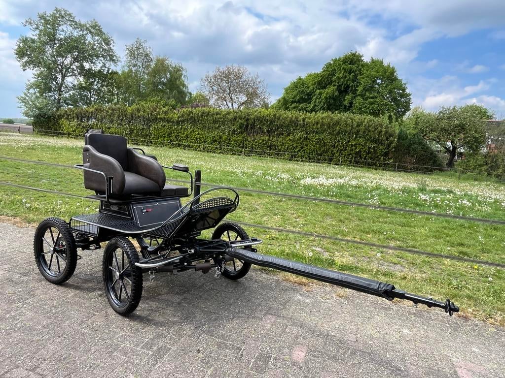 Excellent menwagen voor shetlander en Pony, Dieren en Toebehoren, Rijtuigen en Koetsen, Zo goed als nieuw, Marathonwagen, Pony