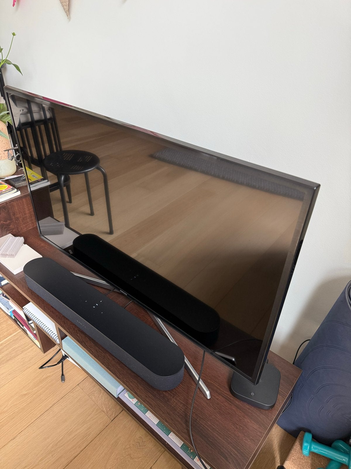 Samsung UE40MU6120W 4K Smart TV - Gebruikt met kleine schade, Ophalen, Gebruikt, 50 Hz, Samsung