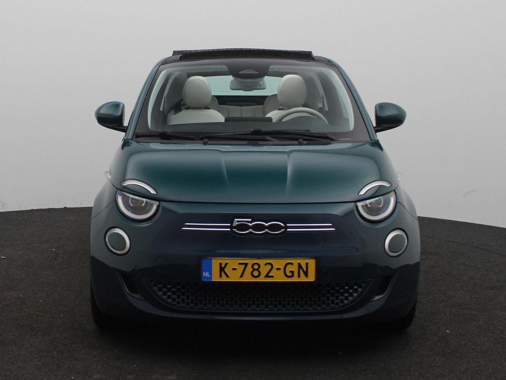 Fiat 500 C La Prima 42 kWh | Apple Carplay | Navigatie | Cam, 12 maanden, Gebruikt, 4 stoelen, 299 km
