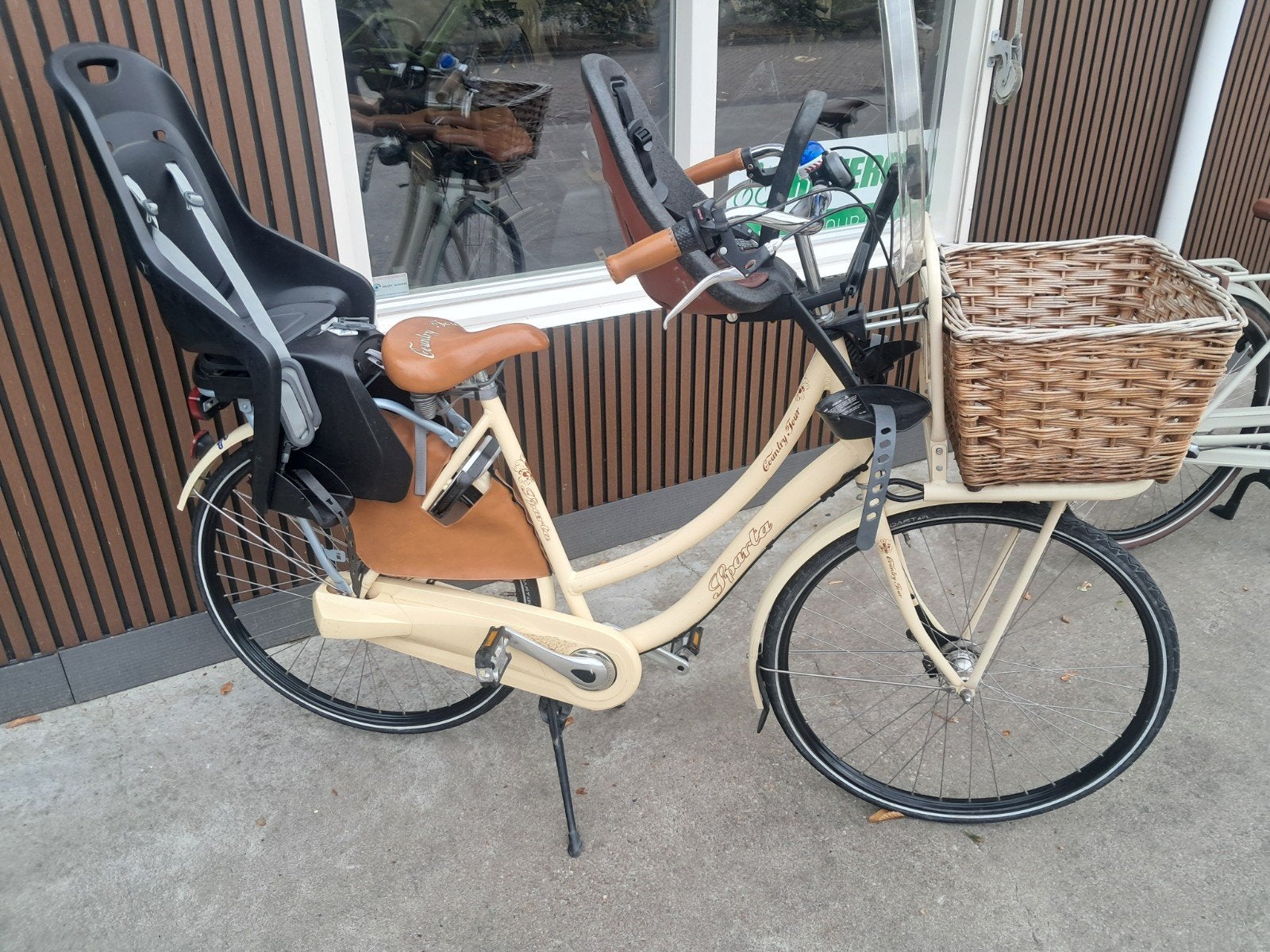 sparta country tour met zitjes, 56 cm of meer, Ophalen, Gebruikt, Versnellingen