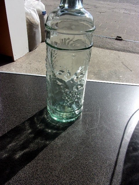 motief fles nieuw, Ophalen of Verzenden, Nieuw, Glas