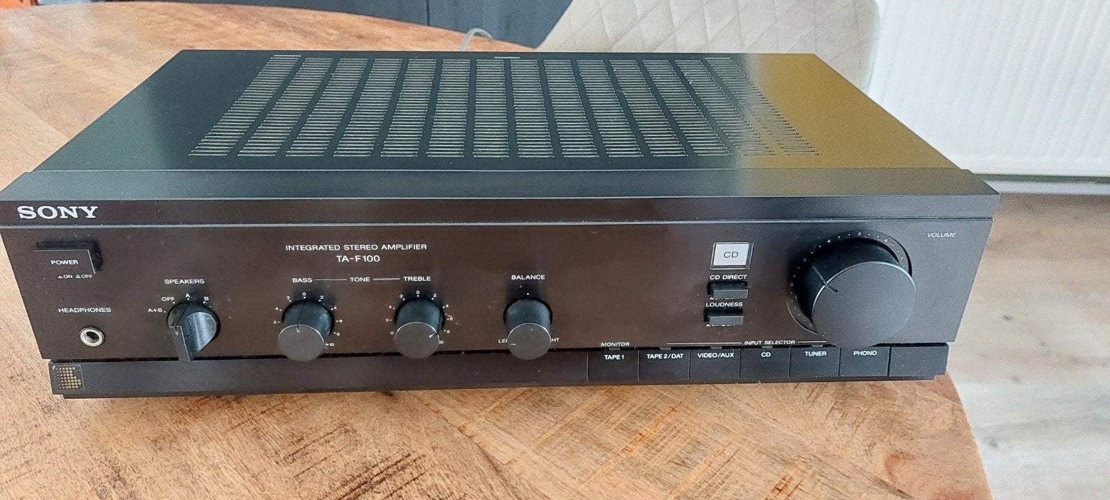 Sony TA-F100 Geïntegreerde Stereo Versterker, Ophalen, Gebruikt, Stereo, Sony
