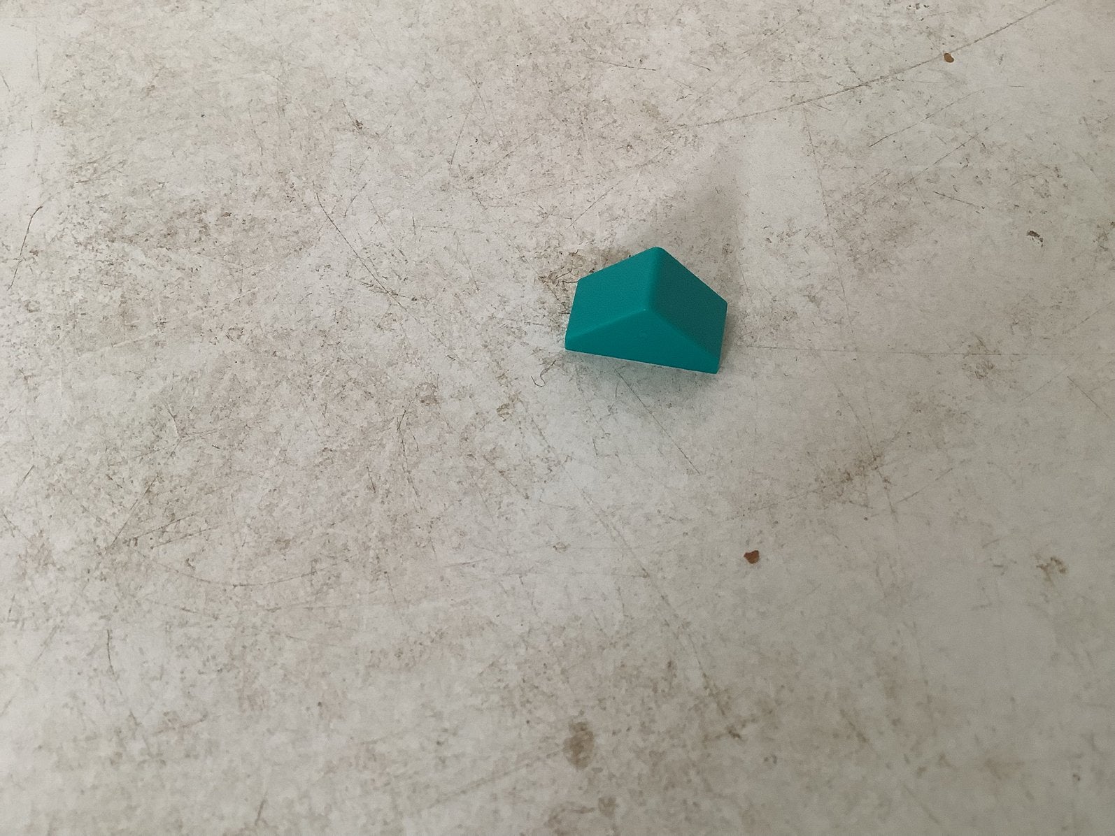 Lego dakpan nokpan 45 2x1 dubbel turquoise, Ophalen of Verzenden, Gebruikt, Losse stenen, Lego