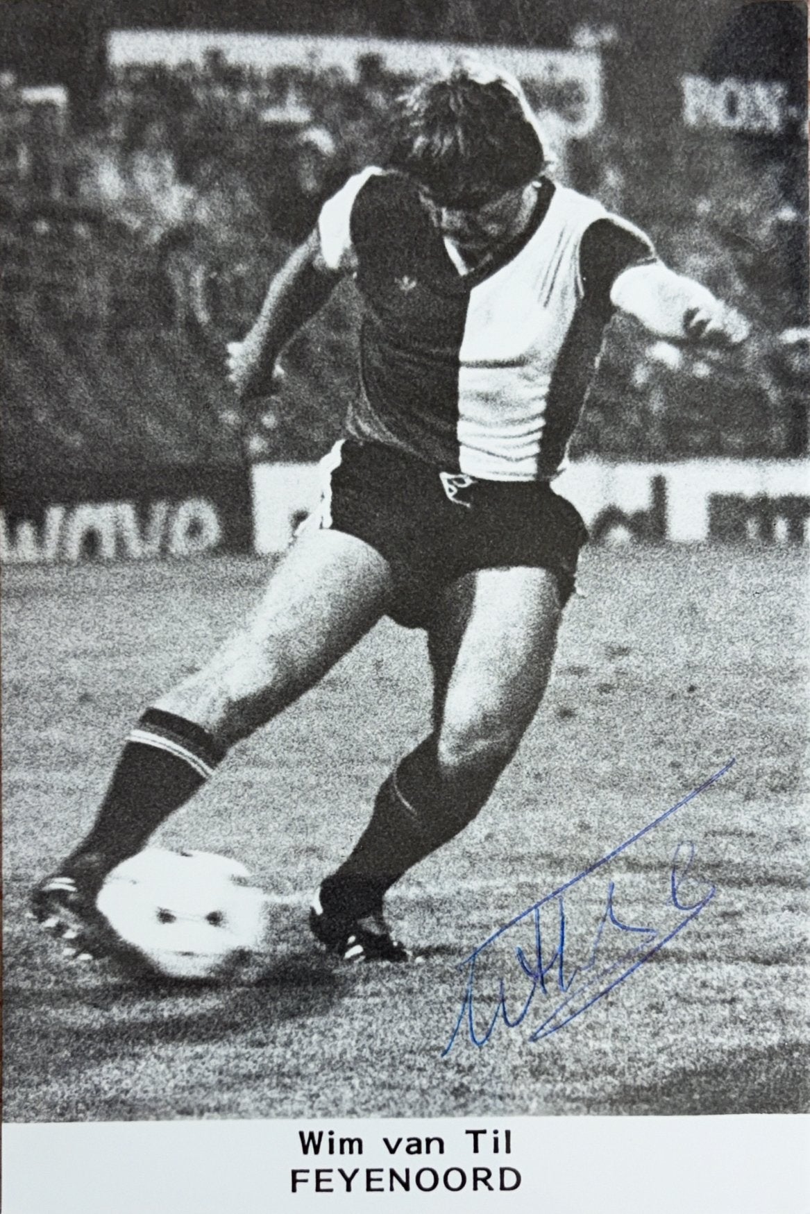 Spelerskaart Wim van Til - Feyenoord Rotterdam, Verzenden, Zo goed als nieuw, Feyenoord, Spelerskaart