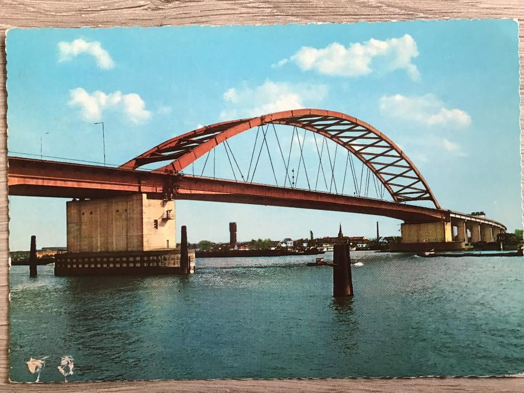 Rotterdam van Brienenoordbrug 1965-70, Verzenden, 1960 tot 1980, Gelopen, Zuid-Holland