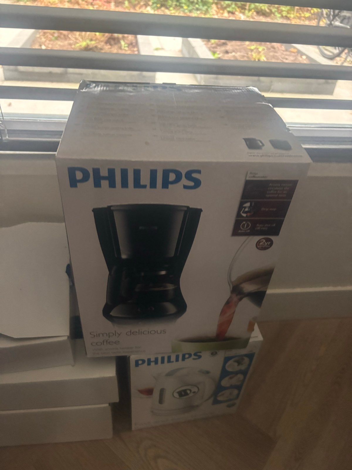 Philips Koffiezetapparaat - Nieuw in doos, Gemalen koffie, Ophalen of Verzenden, 4 tot 10 kopjes, Koffiemachine