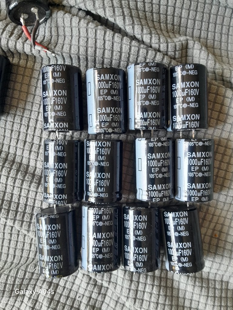 ELCO 1000 uF 160 Volt 1000uF/160Volt, Ophalen of Verzenden, Gebruikt