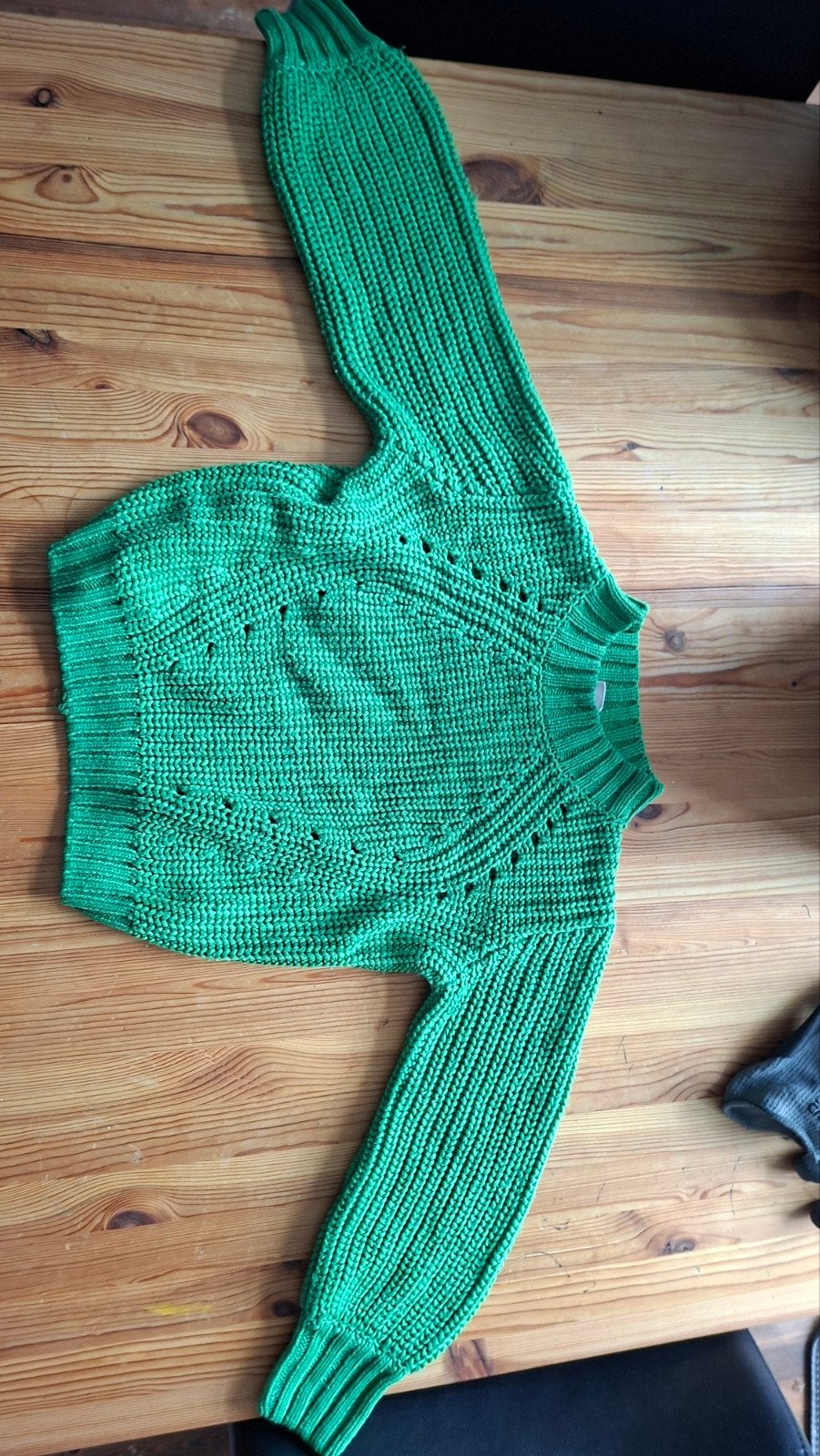 HEMA Groene Trui Maat 122/128, Kinderen en Baby's, Kinderkleding | Maat 122, Ophalen of Verzenden