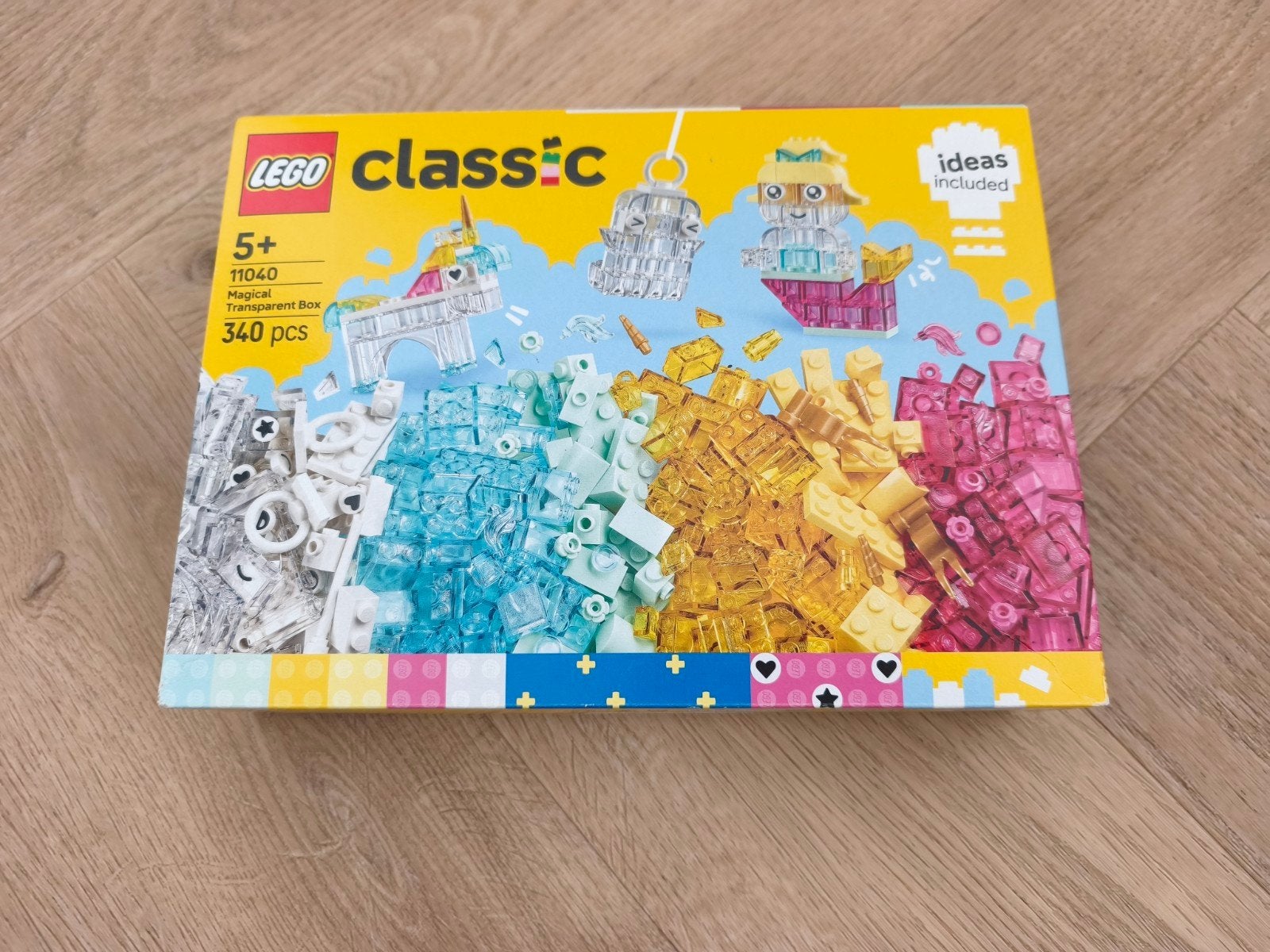 LEGO Classic 11040 Creatieve Transparante Stenen, Overige thema's, Lego, Nieuw, Ophalen of Verzenden