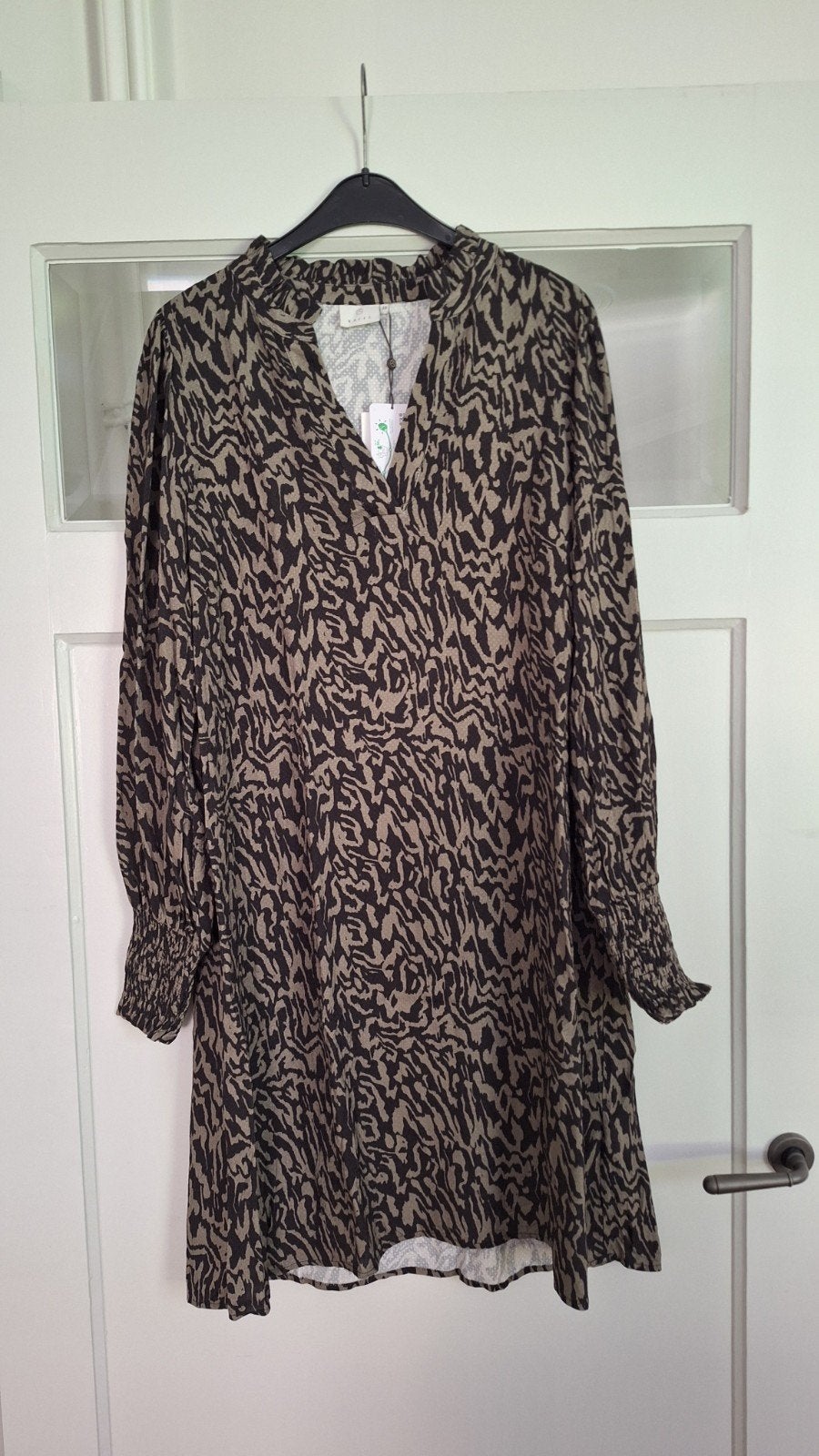 Jurk met print , Merk KAFFE, maat 38 nieuw, Ophalen of Verzenden, Nieuw, Maat 38/40 (M), Onder de knie